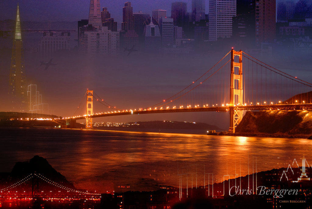 Golden Gate Bridge & San Francisco CA
